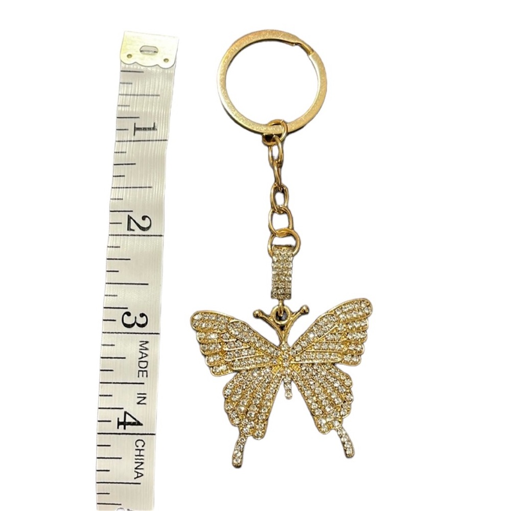 Butterfly Bling Keychain